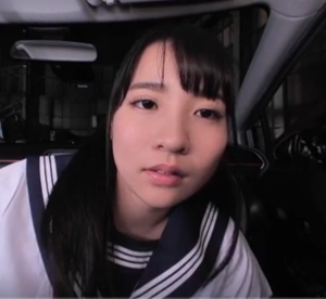 【VR】美少女JKが車内でエッチな事しちゃう
