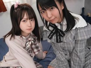 【VR ロリコン】『ぁぁんっ』可愛いスレンダー美少女と巨乳おっぱい娘が家庭教師の肉棒奪い合い♡３Pで乳揉み指マンしやり放