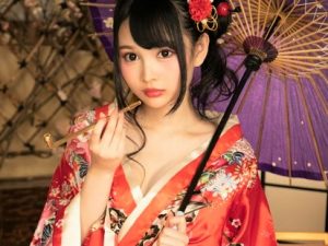 【VR】花魁姿の美人お姉さんがASMRで耳元でエッチな囁きをしながら濃厚エッチプレイ！主観フェラや挿入セックスご奉仕！